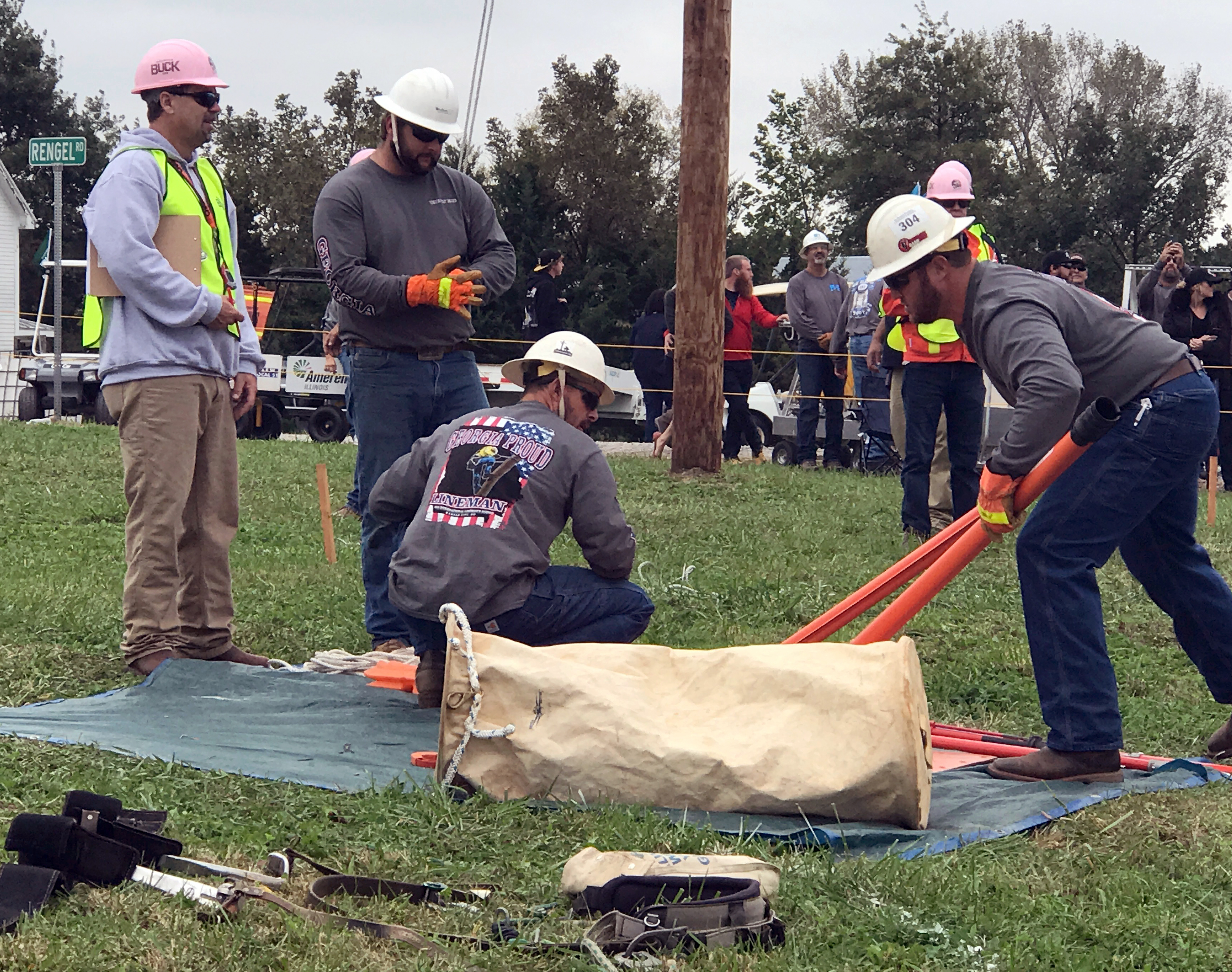 Lineman's rodeo team preparing to compete