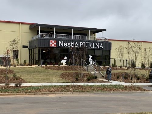 The Nestle Purina facility