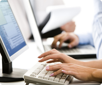 Fingers Typing