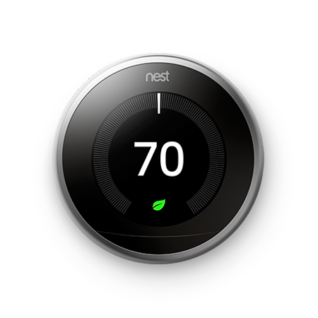 A Nest thermostat