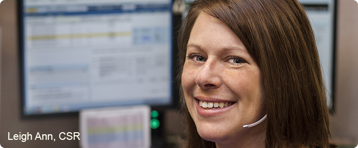 Leigh Ann - Customer Service Rep