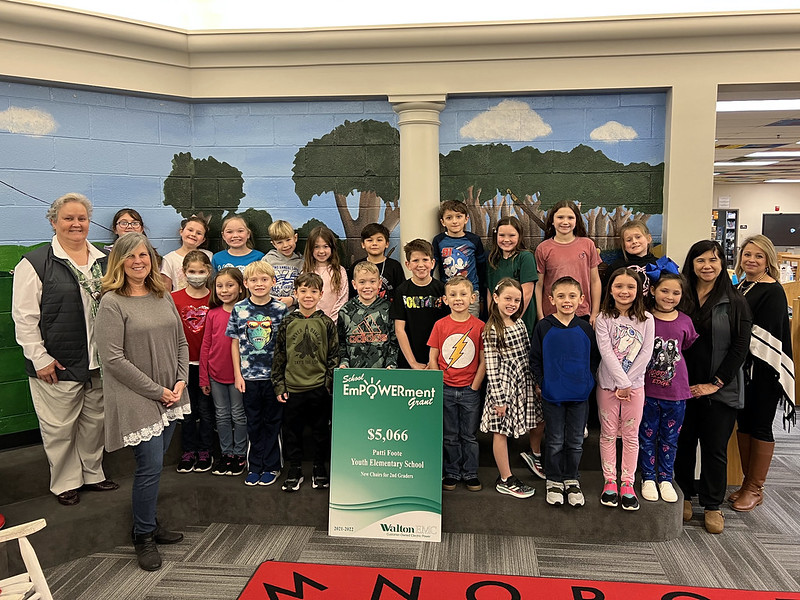 Children receiving Walton EMC school grant